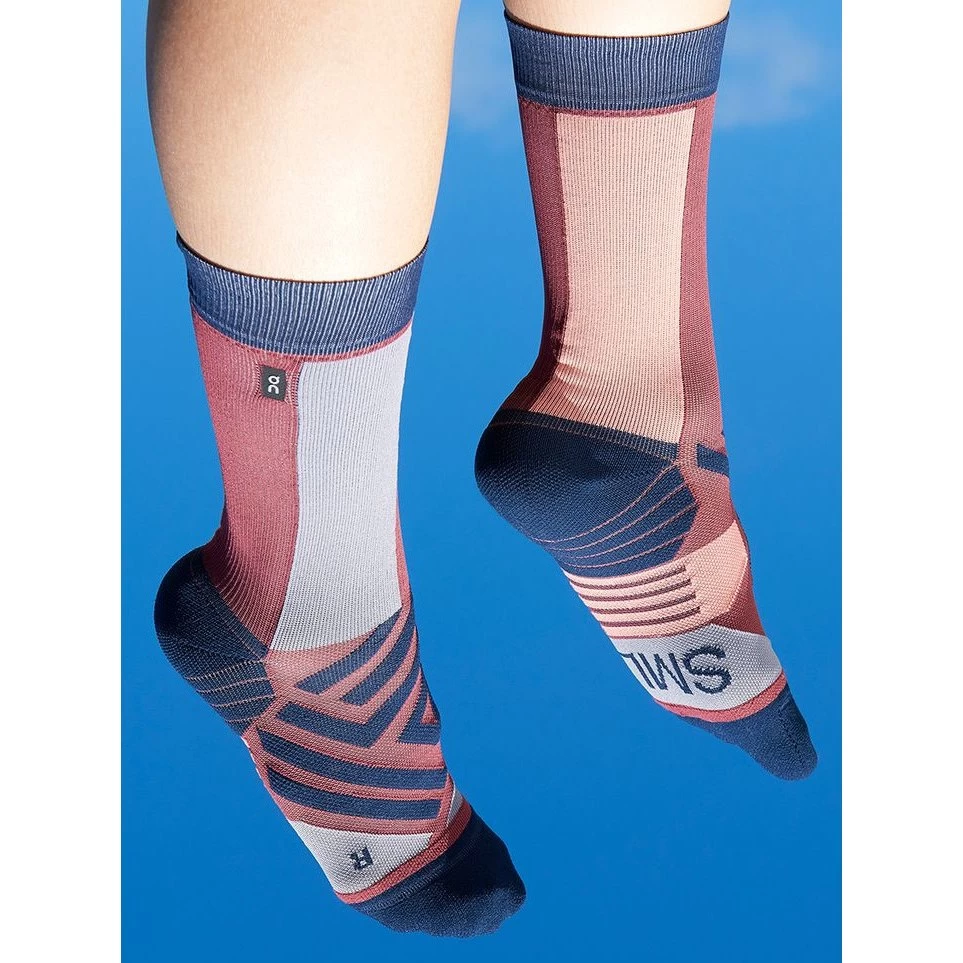 On Running On High Sock Women - Ox & Navy 8 On Running On High Sock Women - Ox & Navy - Afbeelding 6