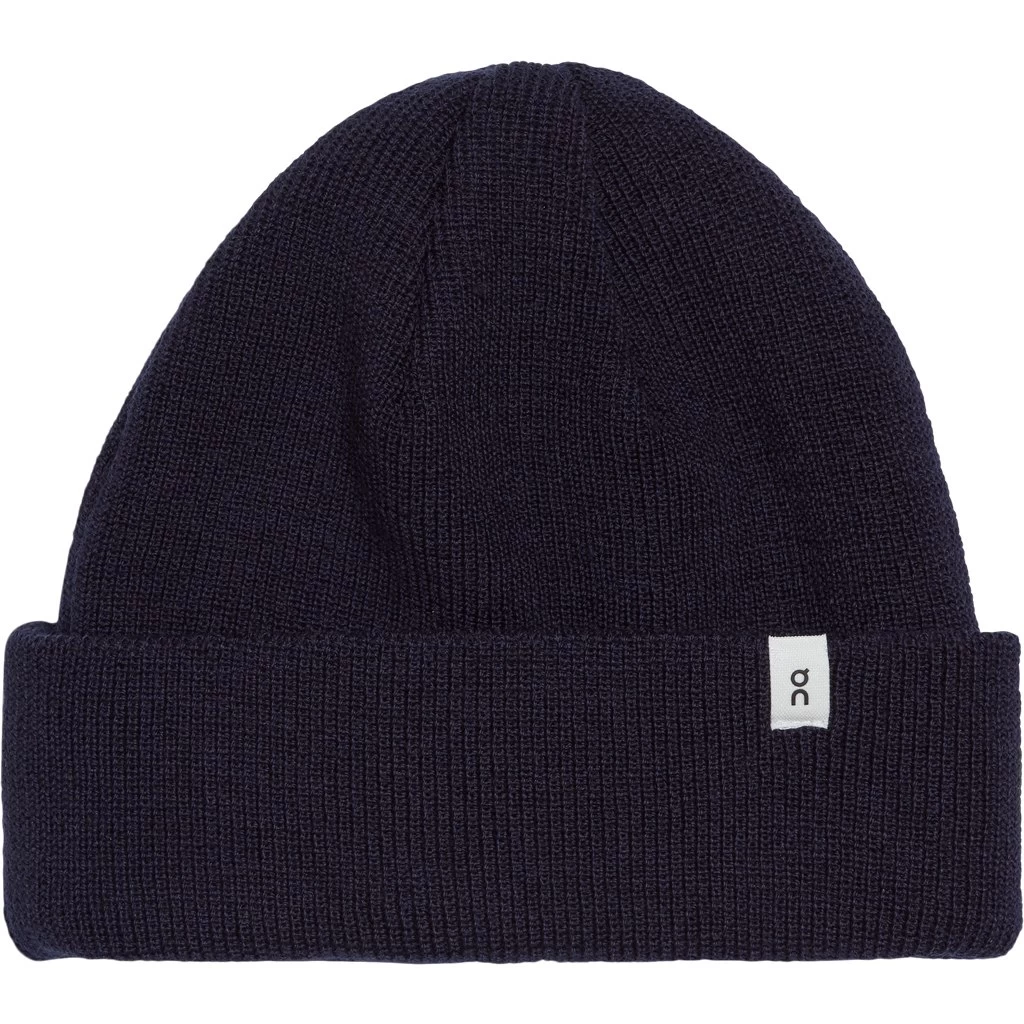 On Running On Merino Beanie - Navy 3 On Running On Merino Beanie - Navy
