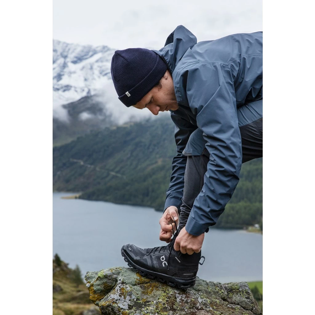 On Running On Merino Beanie - Navy 5 On Running On Merino Beanie - Navy - Afbeelding 3