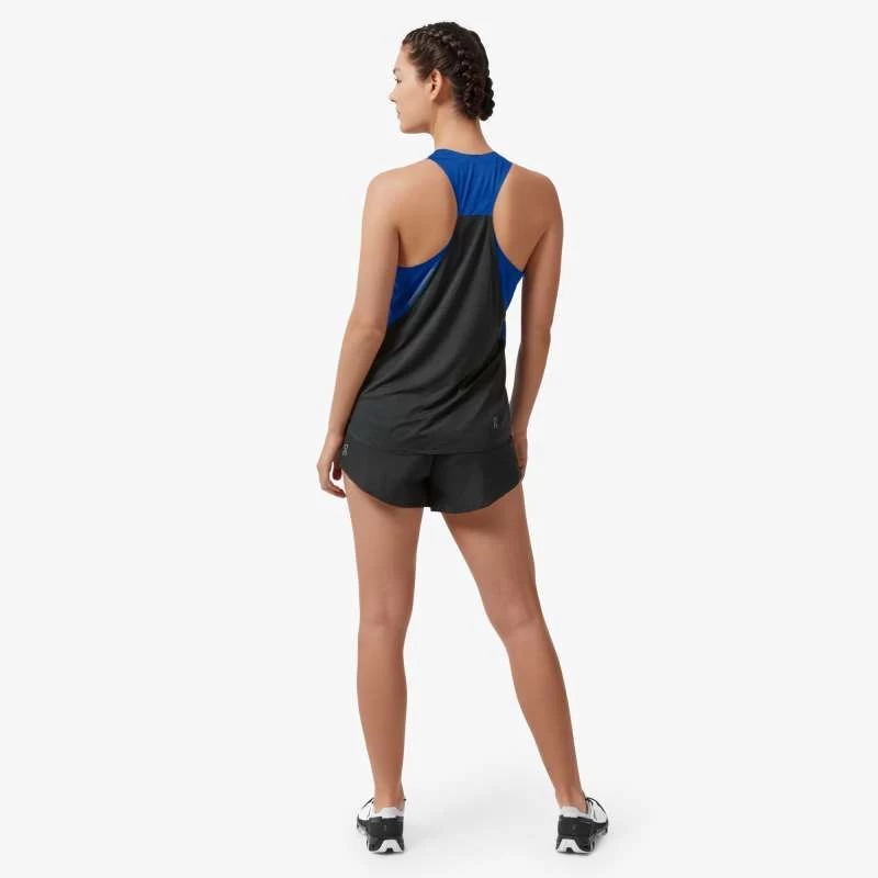 On Running On Tank-T Dames Hardloopshirt - Indigo & Black 5 On Running On Tank-T Dames Hardloopshirt - Indigo & Black - Afbeelding 3
