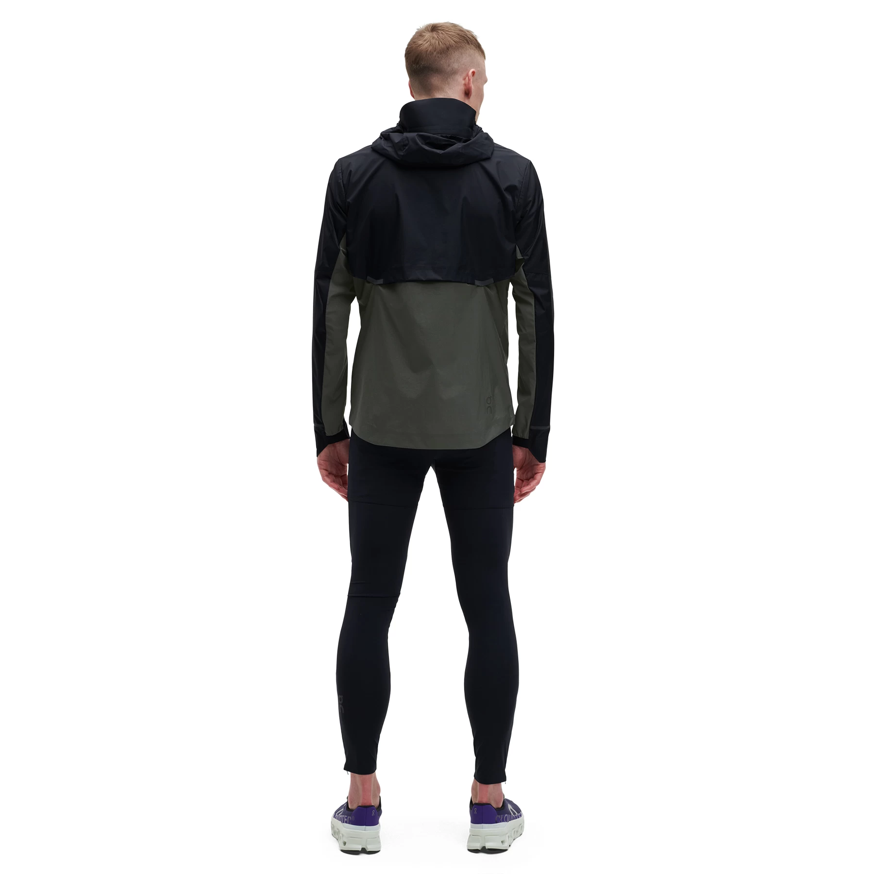 On Running On Weather Jacket Hardloopjack - Black & Shadow 5 On Running On Weather Jacket Hardloopjack - Black & Shadow - Afbeelding 3