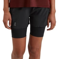 On Running On Active Shorts Dames - Black