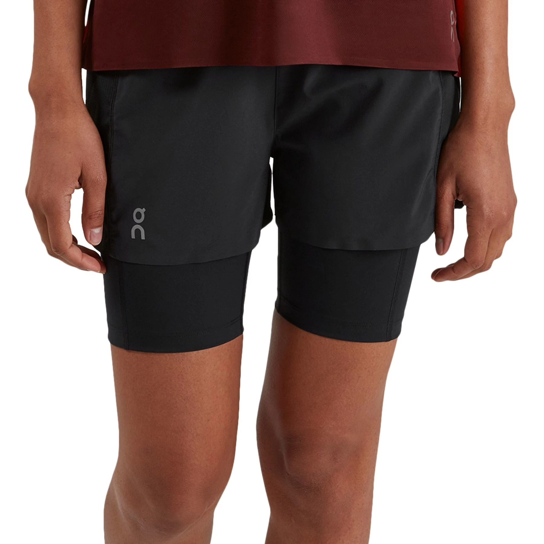 On Running On Active Shorts Dames - Black 3 On Running On Active Shorts Dames - Black