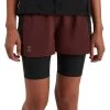 On Running On Active Shorts Dames - Mulberry & Black -ON RUNNING Winkel on active shorts women mulberry black 1 1046319