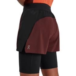 On Running On Active Shorts Dames - Mulberry & Black 16 On Running On Active Shorts Dames - Mulberry & Black -ON RUNNING Winkel on active shorts women mulberry black 5 1046323