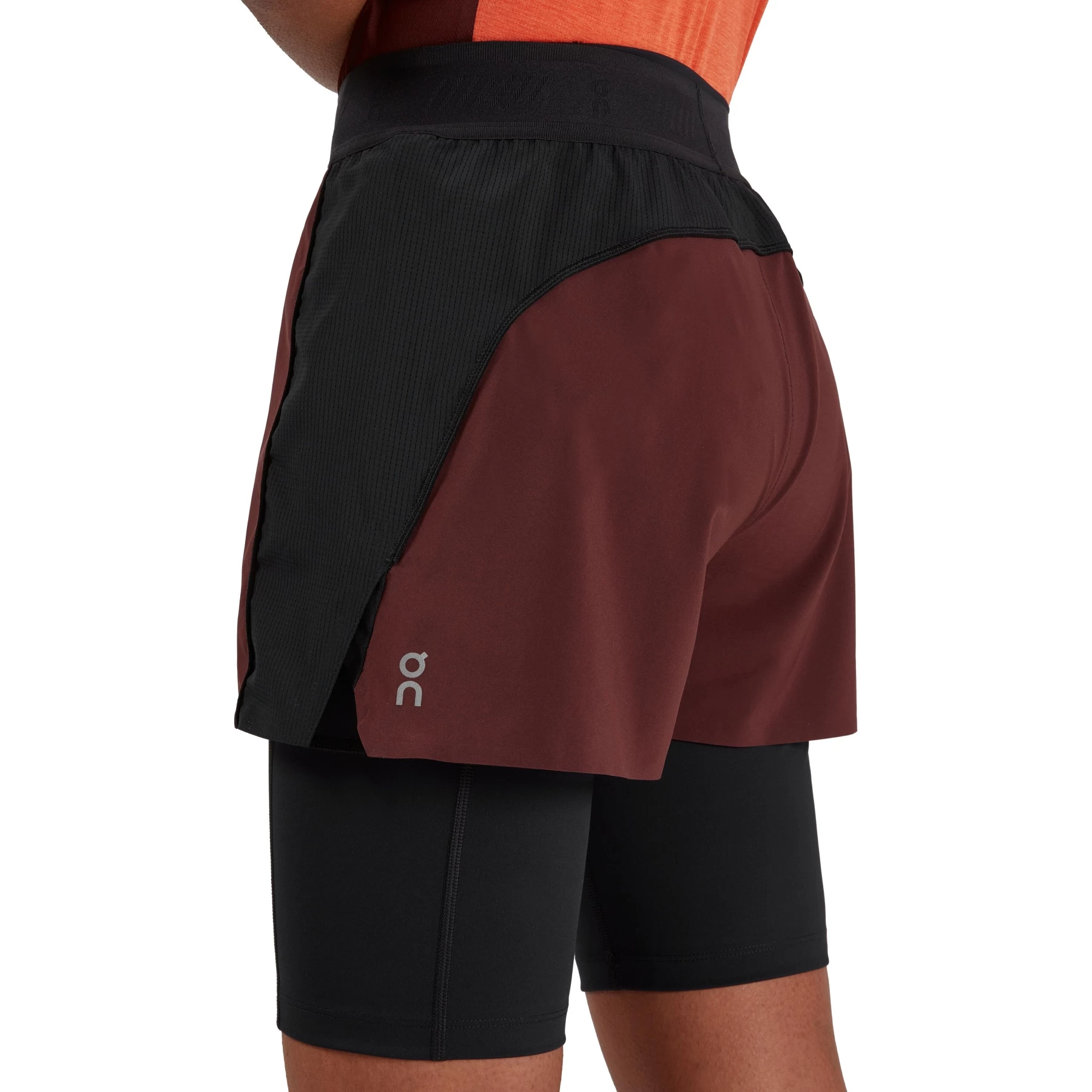 On Running On Active Shorts Dames - Mulberry & Black 7 On Running On Active Shorts Dames - Mulberry & Black - Afbeelding 5