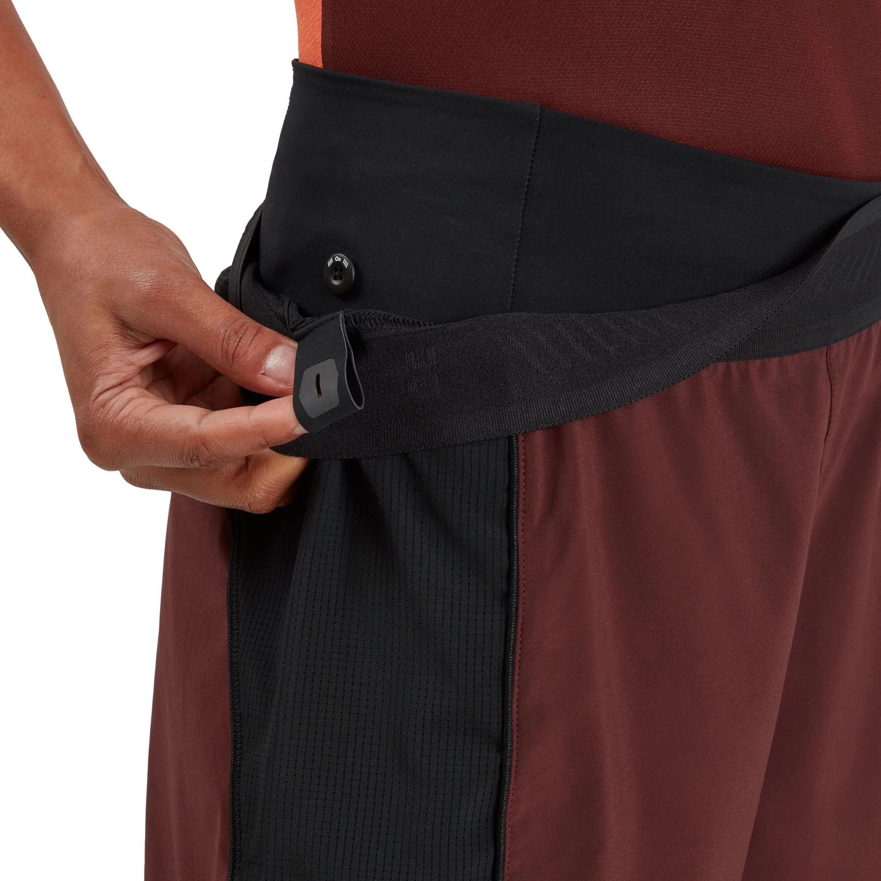 On Running On Active Shorts Dames - Mulberry & Black 8 On Running On Active Shorts Dames - Mulberry & Black - Afbeelding 6