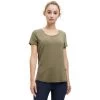 On Running On Active-T Breathe Dames T-Shirt - Olive -ON RUNNING Winkel on active t breathe women running shirt olive 2 1149790