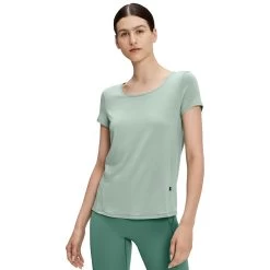 On Running On Active-T Breathe Dames T-Shirt - Moss
