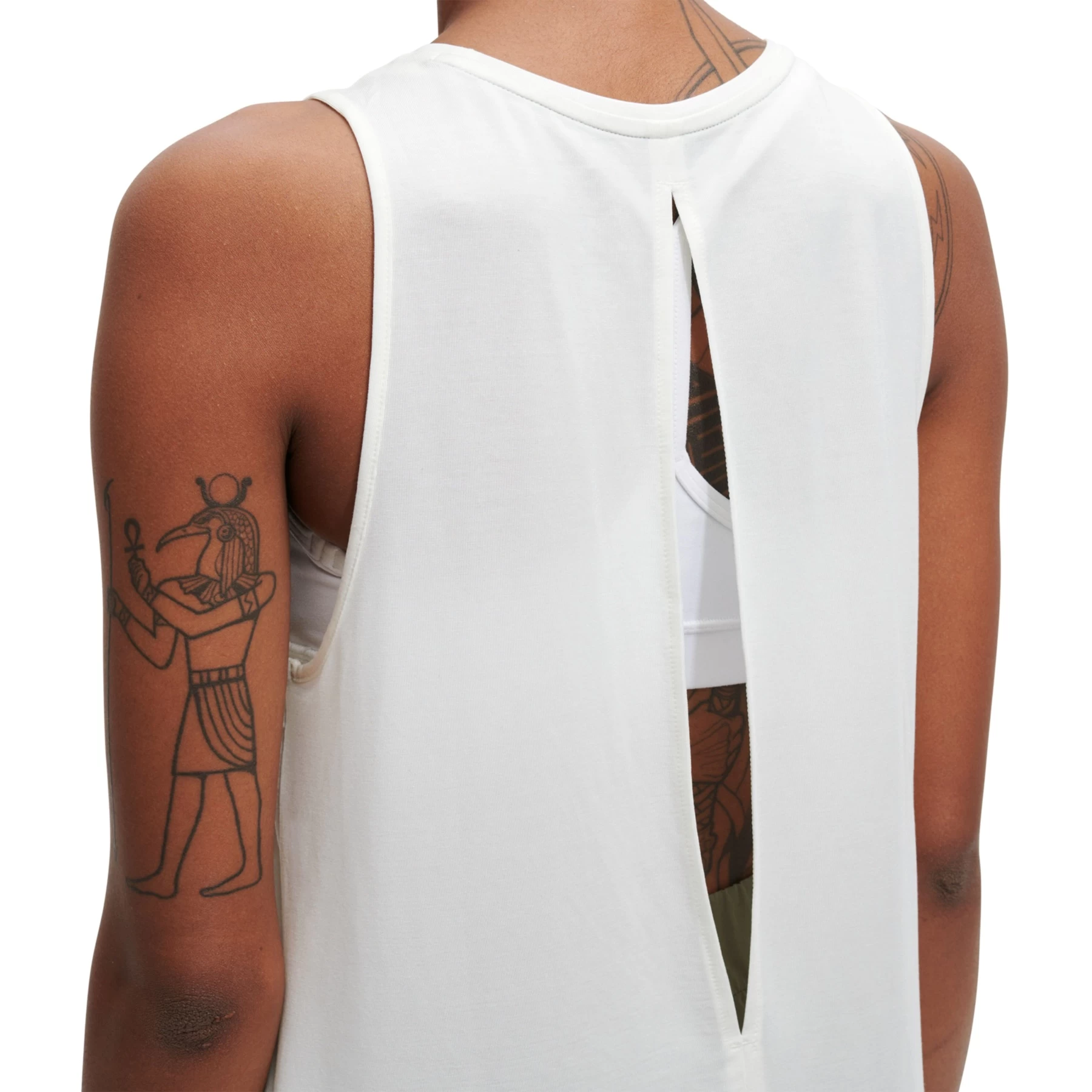 On Running On Active Tank Dames Hardloopshirt - White 7 On Running On Active Tank Dames Hardloopshirt - White - Afbeelding 5