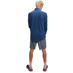 On Running On Climate Heren Shirt Met Lange Mouwen - Denim 13 On Running On Climate Heren Shirt Met Lange Mouwen - Denim -ON RUNNING Winkel on climate shirt denim 4 1149938
