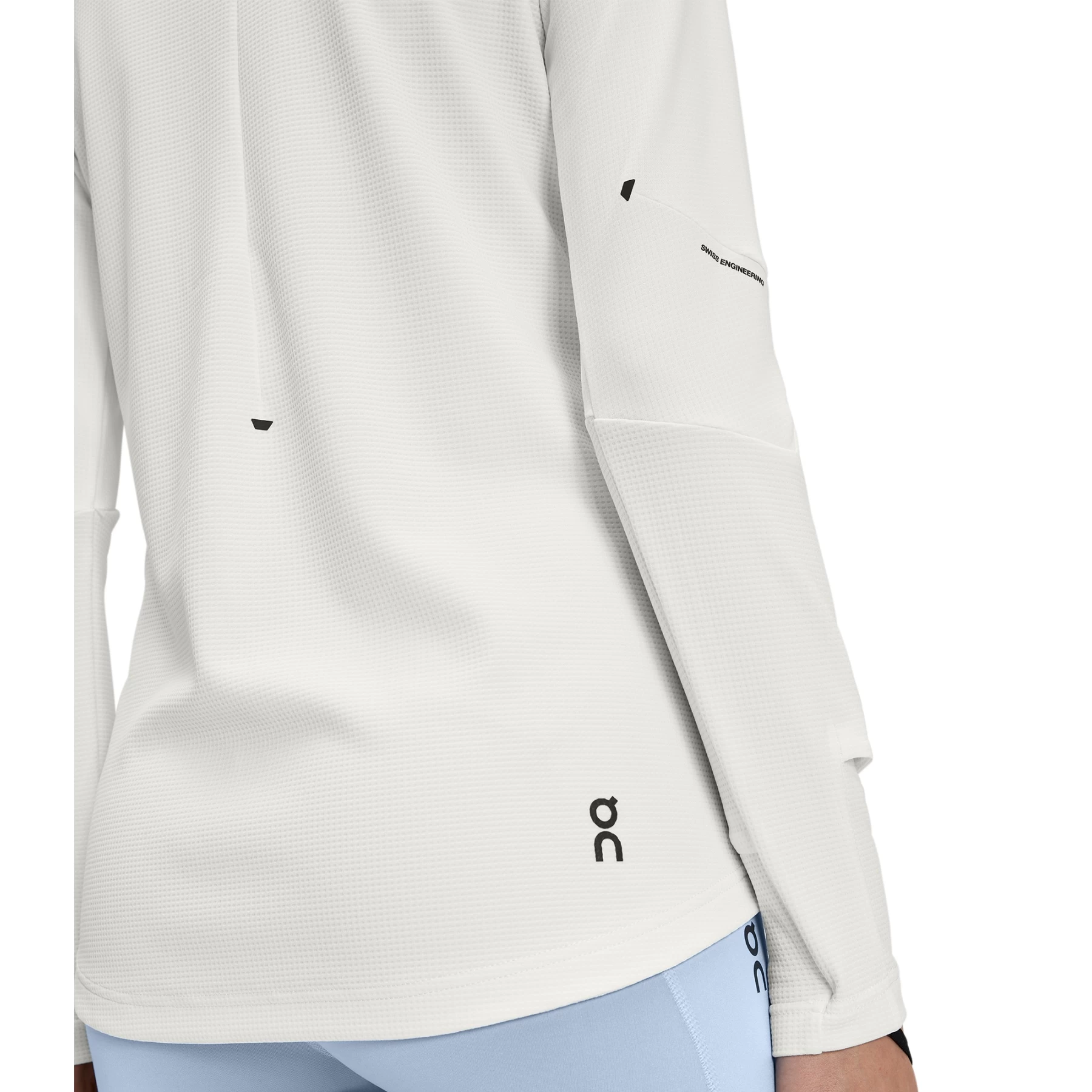 On Running On Climate Dames Shirt Met Lange Mouwen - Undyed-White 7 On Running On Climate Dames Shirt Met Lange Mouwen - Undyed-White - Afbeelding 5