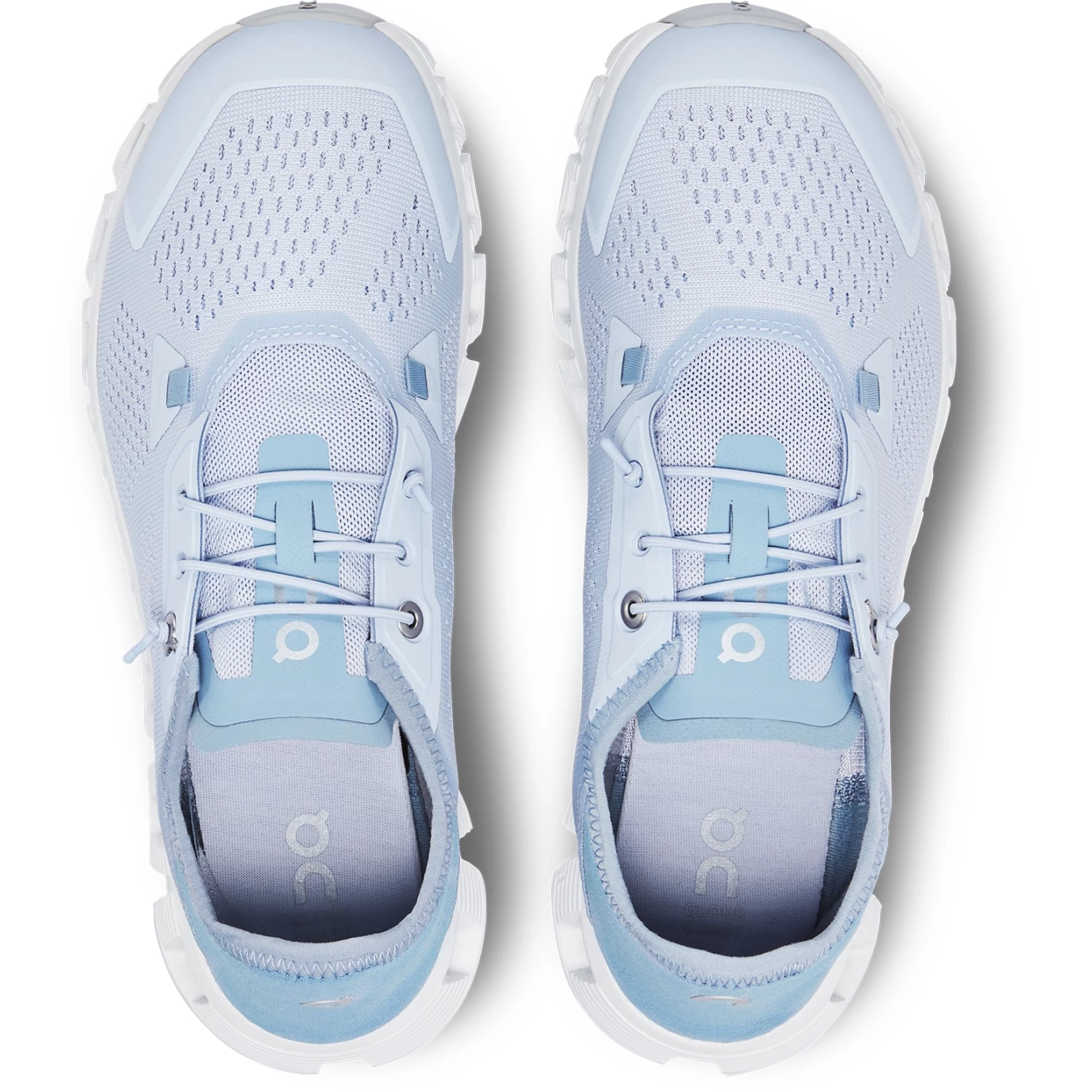 On Running On Cloud 5 Coast Dames Sneakers - Heather & Chambray 6 On Running On Cloud 5 Coast Dames Sneakers - Heather & Chambray - Afbeelding 4
