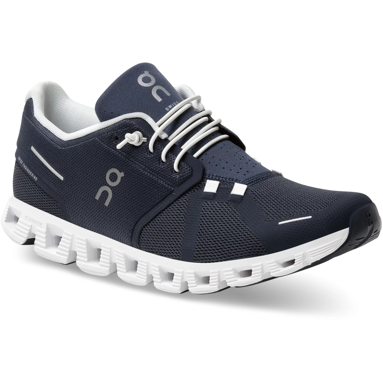 On Running On Cloud 5 Schoenen - Midnight & White 8 On Running On Cloud 5 Schoenen - Midnight & White - Afbeelding 6