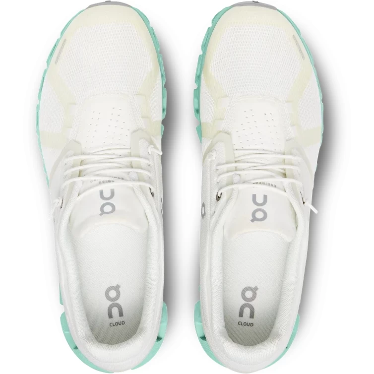On Running On Cloud 5 Schoenen - Undyed-White & Creek 6 On Running On Cloud 5 Schoenen - Undyed-White & Creek - Afbeelding 4