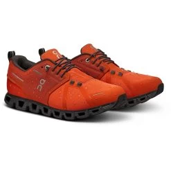 On Running On Cloud 5 Waterproof Heren Schoenen - Flame & Eclipse