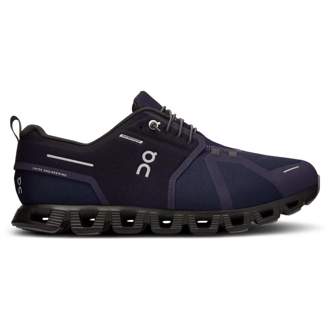 On Running On Cloud 5 Waterproof Heren Schoenen - Midnight & Magnet 4 On Running On Cloud 5 Waterproof Heren Schoenen - Midnight & Magnet - Afbeelding 2