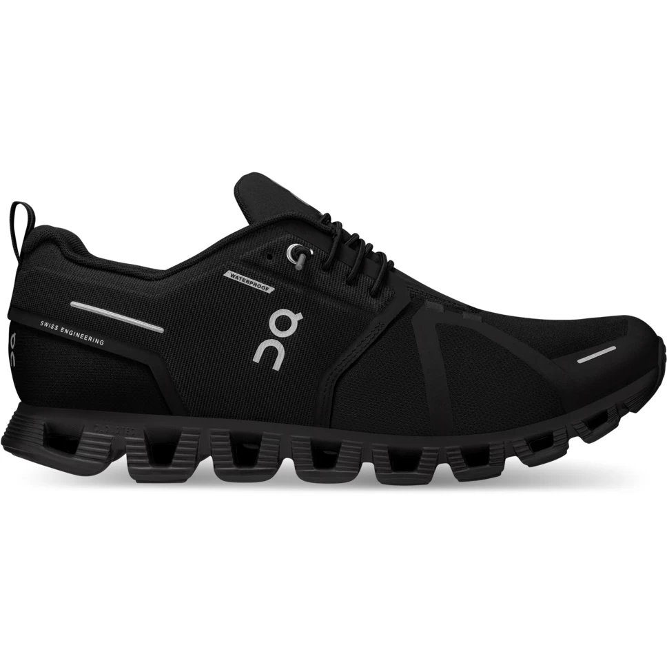 On Running On Cloud 5 Waterproof Heren Schoenen - All Black 3 On Running On Cloud 5 Waterproof Heren Schoenen - All Black