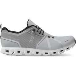 On Running On Cloud 5 Waterproof Heren Schoenen - Glacier & White