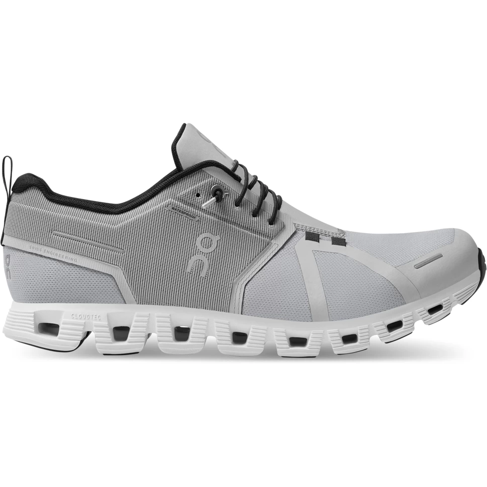 On Running On Cloud 5 Waterproof Heren Schoenen - Glacier & White 3 On Running On Cloud 5 Waterproof Heren Schoenen - Glacier & White