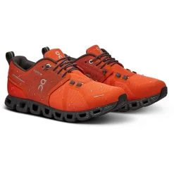 On Running On Cloud 5 Waterproof Damesschoenen - Flame & Eclipse