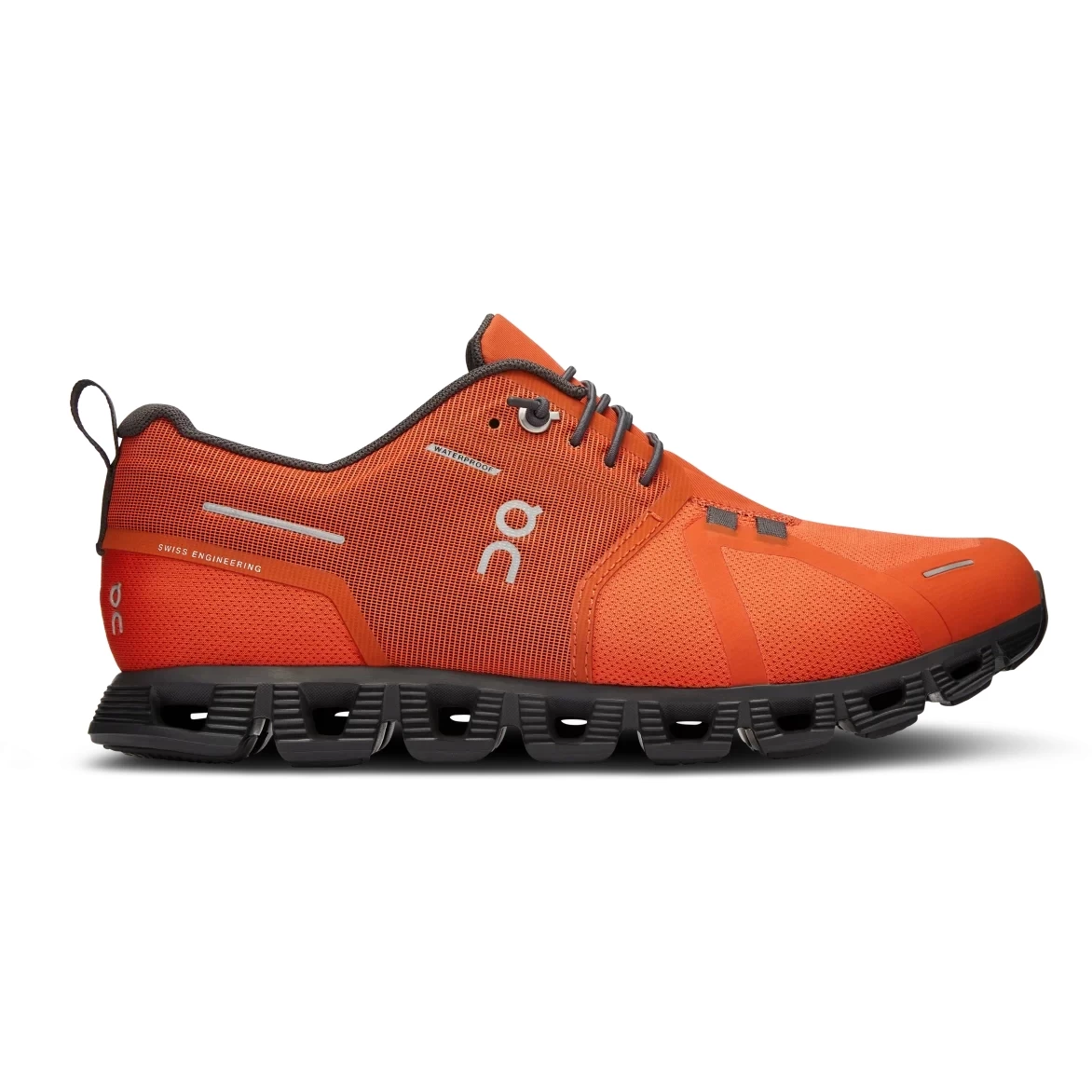 On Running On Cloud 5 Waterproof Damesschoenen - Flame & Eclipse 4 On Running On Cloud 5 Waterproof Damesschoenen - Flame & Eclipse - Afbeelding 2
