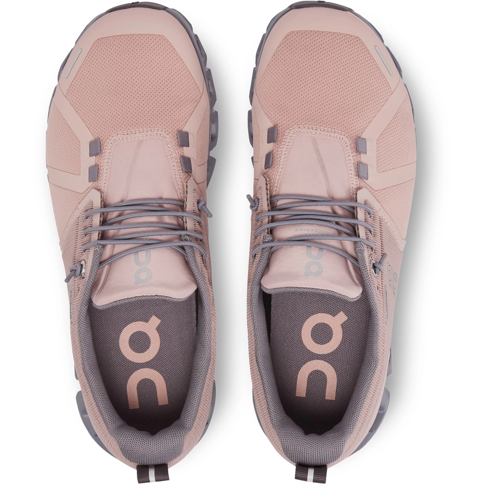 On Running On Cloud 5 Waterproof Damesschoenen - Rose & Fossil 5 On Running On Cloud 5 Waterproof Damesschoenen - Rose & Fossil - Afbeelding 3