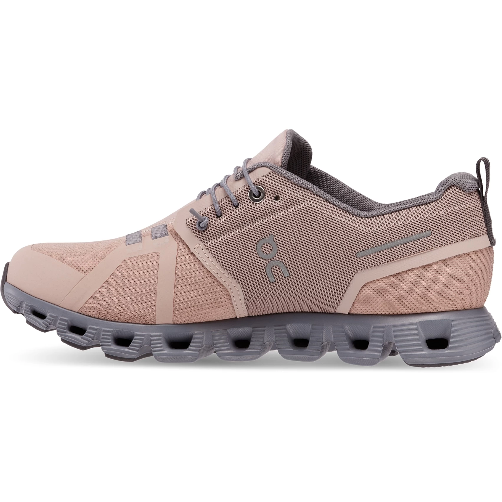 On Running On Cloud 5 Waterproof Damesschoenen - Rose & Fossil 4 On Running On Cloud 5 Waterproof Damesschoenen - Rose & Fossil - Afbeelding 2
