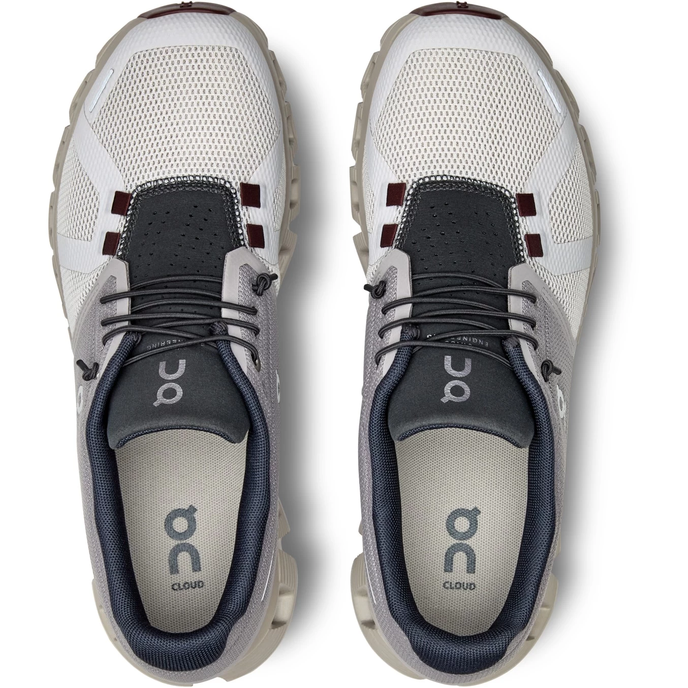 On Running On Cloud 5 Damesschoenen - Pearl & Frost 5 On Running On Cloud 5 Damesschoenen - Pearl & Frost - Afbeelding 3