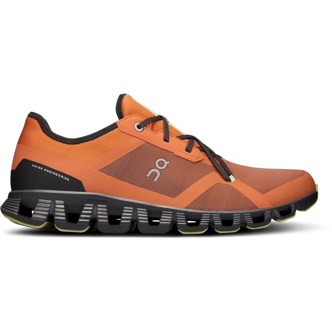 On Running On Cloud X 3 AD Heren Schoenen - Orange & Shadow 4 On Running On Cloud X 3 AD Heren Schoenen - Orange & Shadow - Afbeelding 2