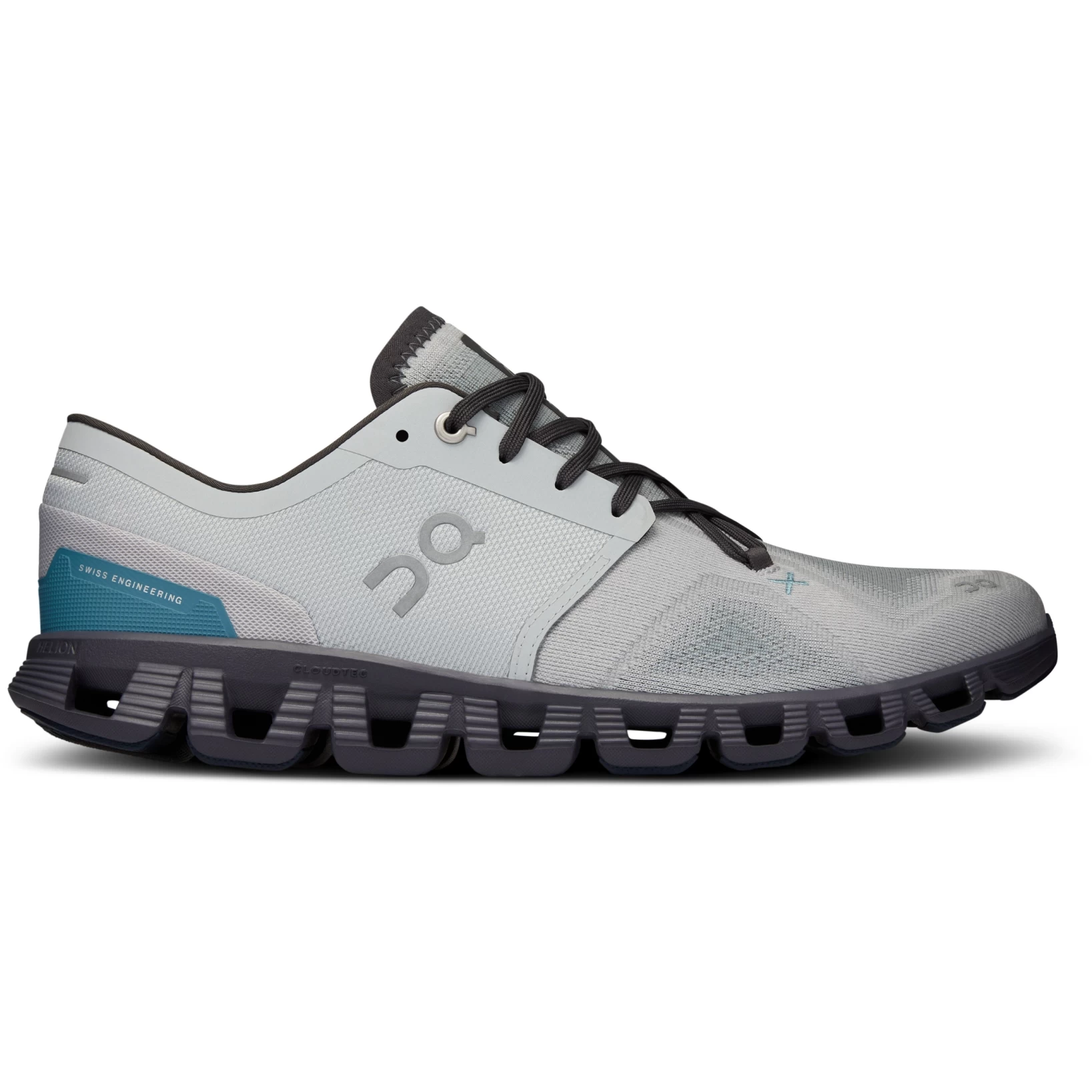 On Running On Cloud X 3 Hardloopschoenen - Glacier & Iron 4 On Running On Cloud X 3 Hardloopschoenen - Glacier & Iron - Afbeelding 2