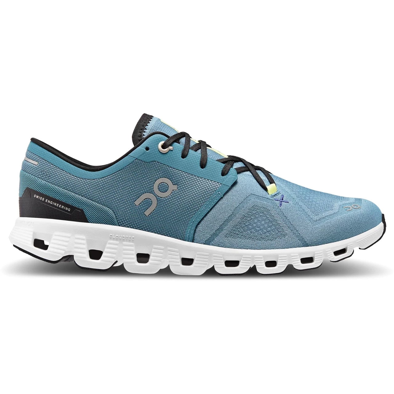 On Running On Cloud X 3 Hardloopschoenen - Pewter & White 6 On Running On Cloud X 3 Hardloopschoenen - Pewter & White - Afbeelding 4