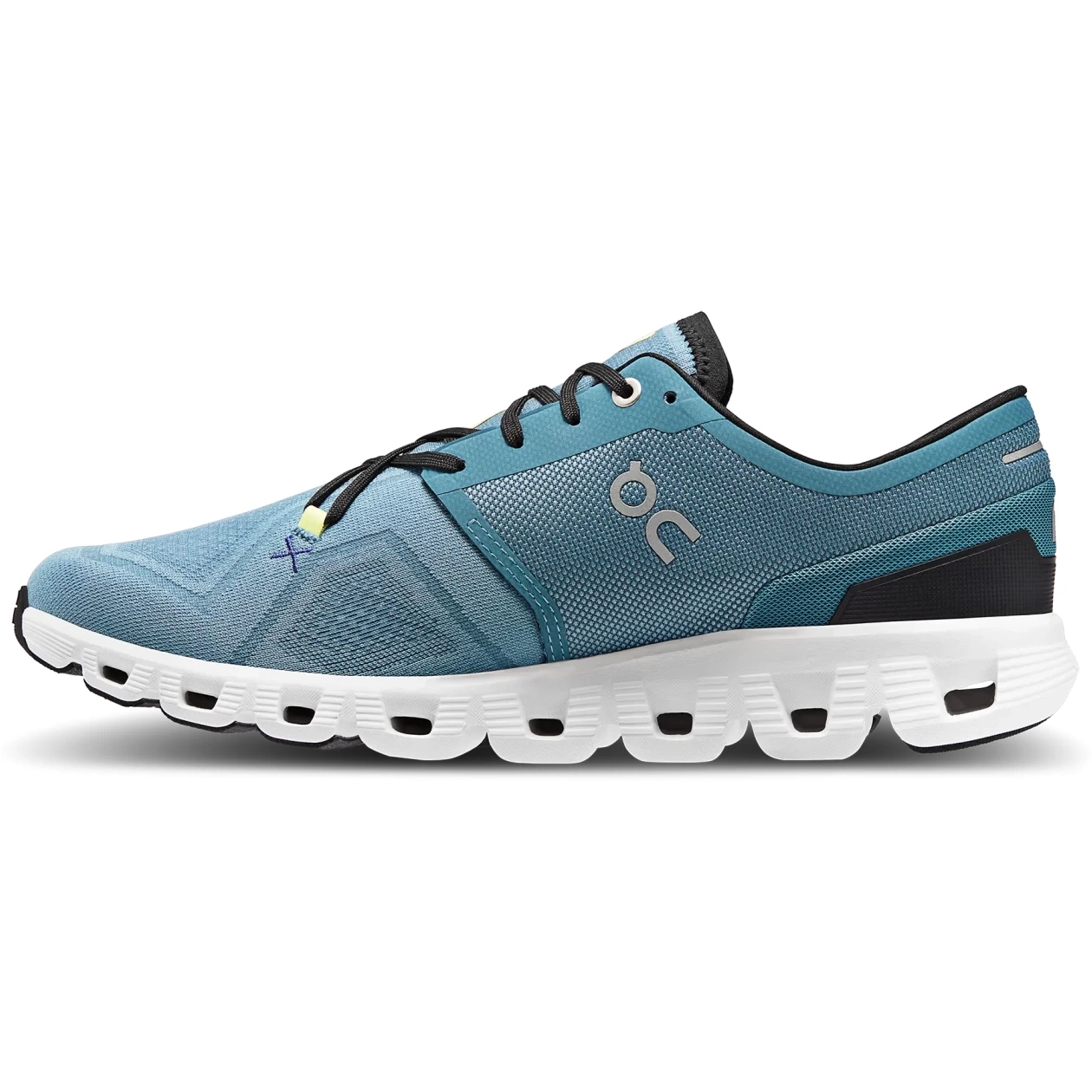 On Running On Cloud X 3 Hardloopschoenen - Pewter & White 8 On Running On Cloud X 3 Hardloopschoenen - Pewter & White - Afbeelding 6