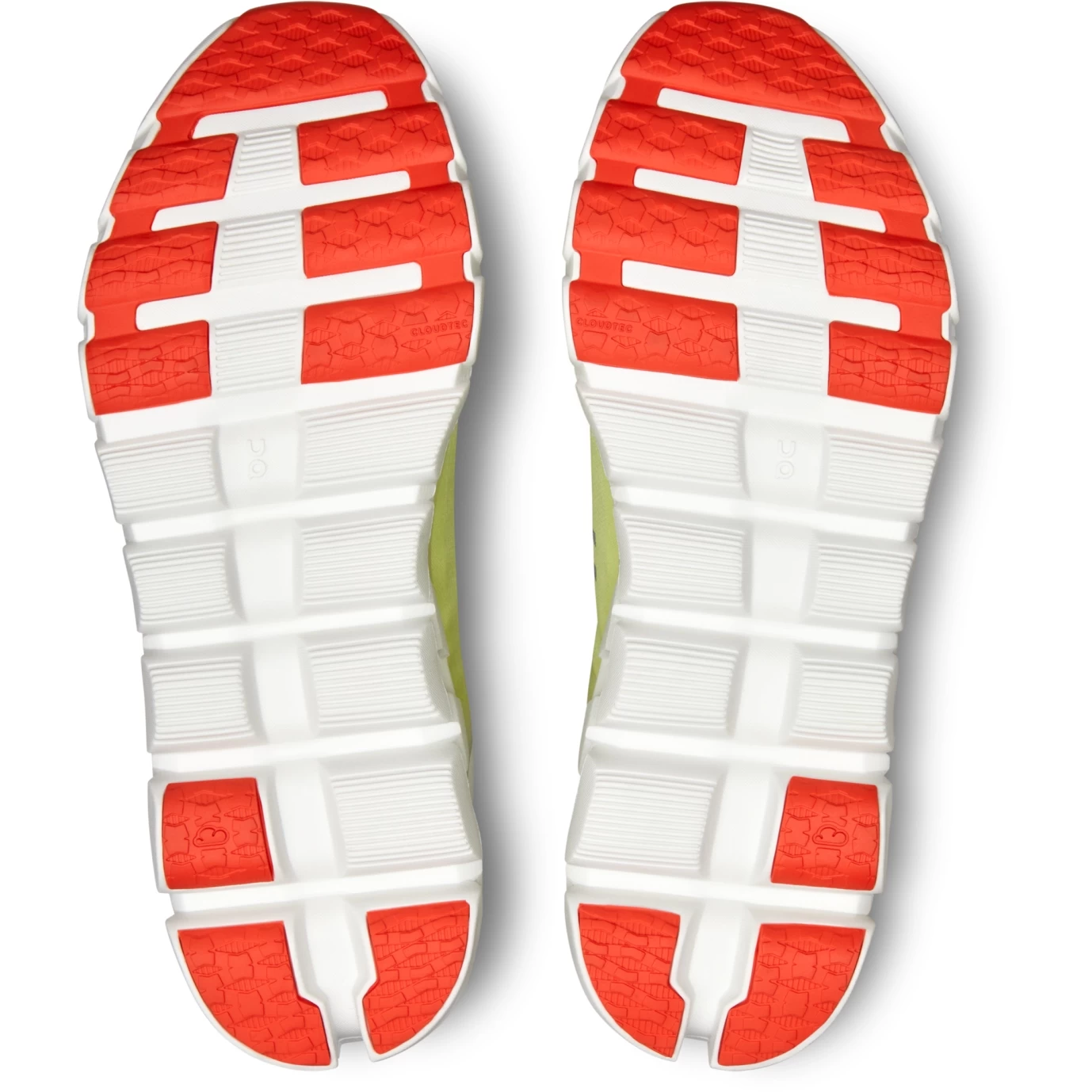 On Running On Cloudflow 4 Heren Hardloopschoenen - White & Hay 7 On Running On Cloudflow 4 Heren Hardloopschoenen - White & Hay - Afbeelding 5