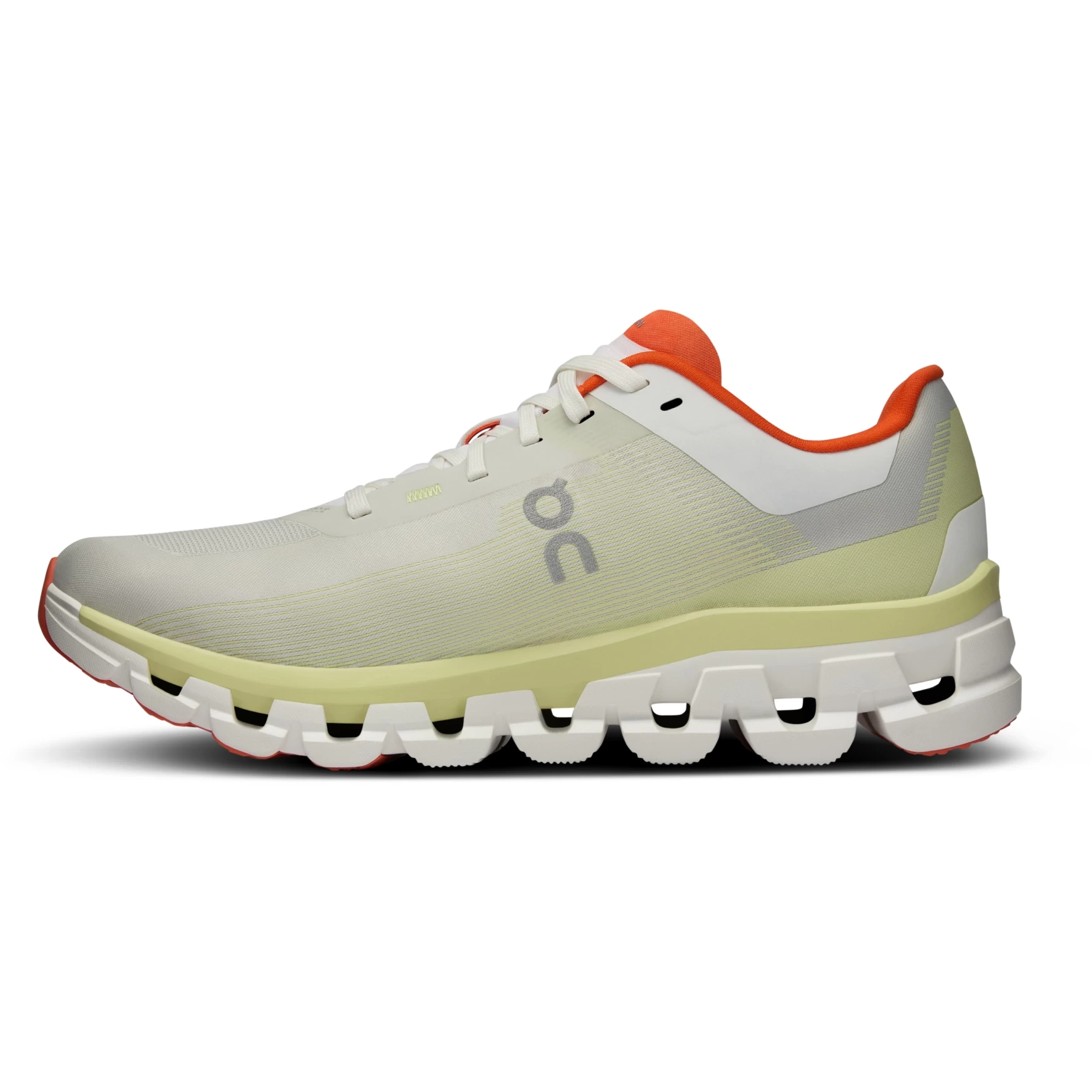 On Running On Cloudflow 4 Dames Hardloopschoenen - White & Hay 5 On Running On Cloudflow 4 Dames Hardloopschoenen - White & Hay - Afbeelding 3
