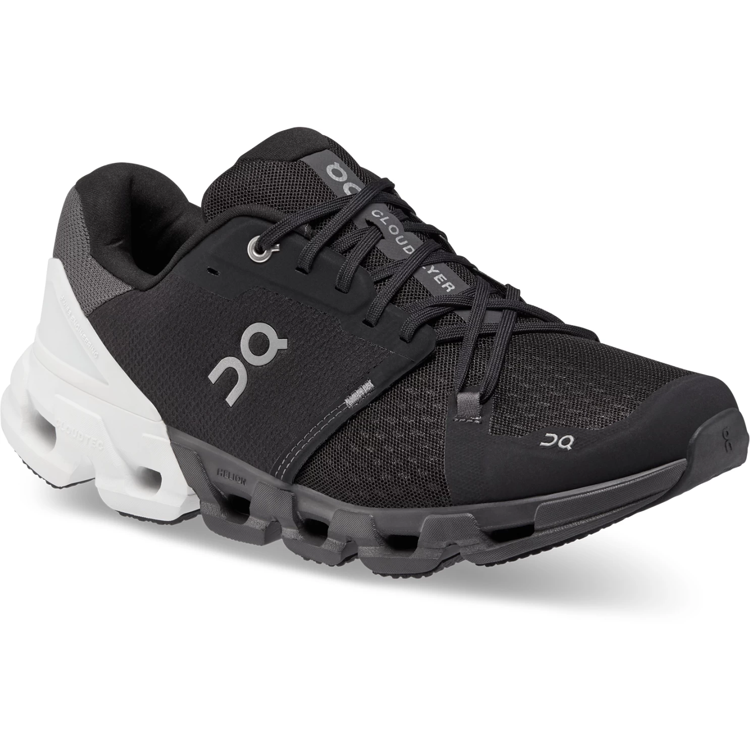 On Running On Cloudflyer 4 Wide Running Shoe - Black & White 5 On Running On Cloudflyer 4 Wide Running Shoe - Black & White - Afbeelding 3