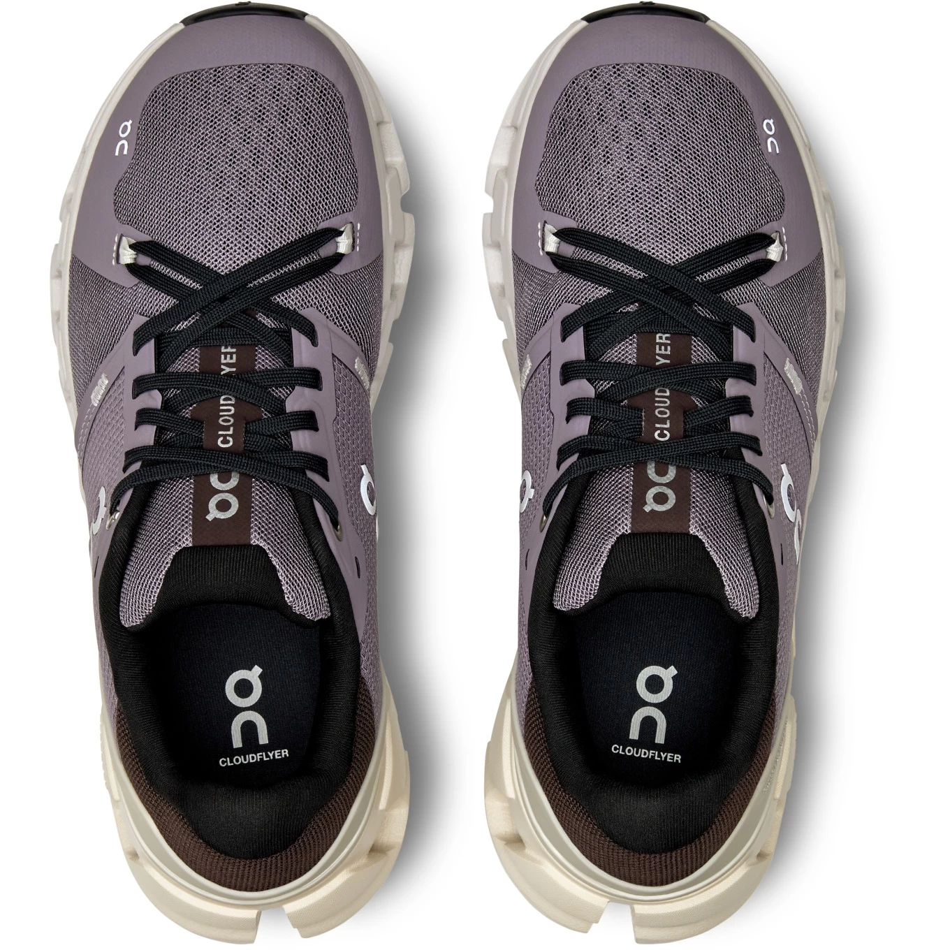 On Running On Cloudflyer 4 Dames Hardloopschoenen - Shark & Pearl 8 On Running On Cloudflyer 4 Dames Hardloopschoenen - Shark & Pearl - Afbeelding 6