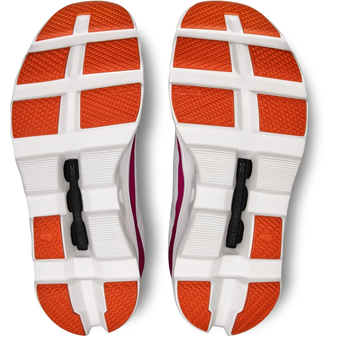 On Running On Cloudmonster Dames Hardloopschoenen - Undyed-White & Aurora 4 On Running On Cloudmonster Dames Hardloopschoenen - Undyed-White & Aurora - Afbeelding 2