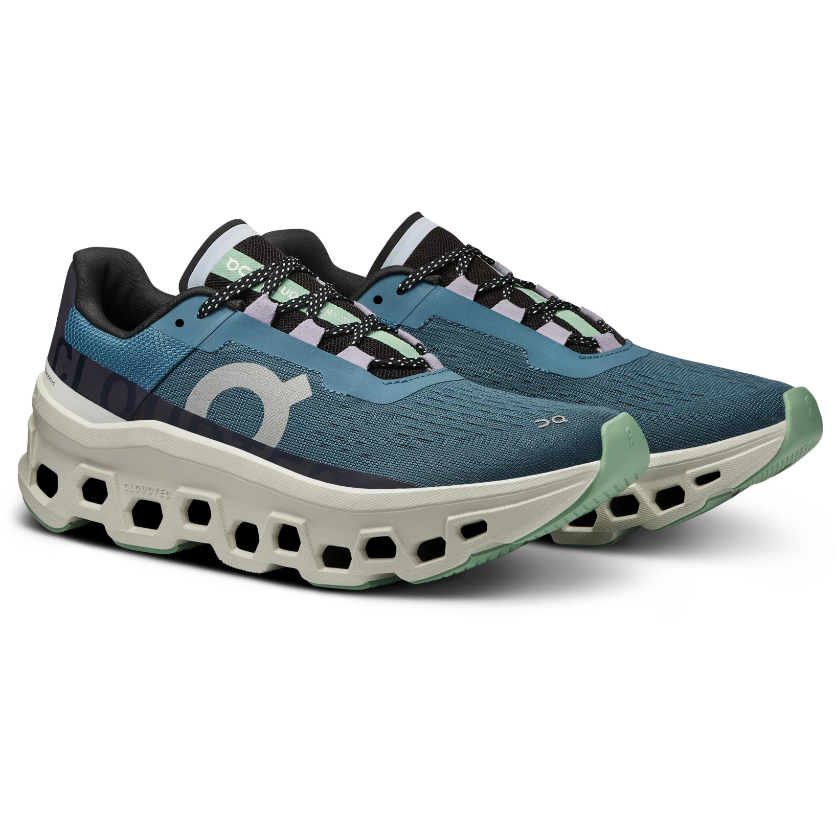 On Running On Cloudmonster Dames Hardloopschoenen - Dust & Vapor 3 On Running On Cloudmonster Dames Hardloopschoenen - Dust & Vapor