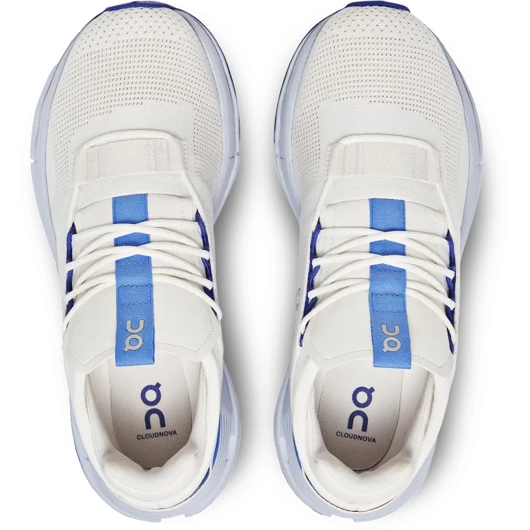 On Running On Cloudnova Dames Sneakers - Undyed-White & Heather 6 On Running On Cloudnova Dames Sneakers - Undyed-White & Heather - Afbeelding 4