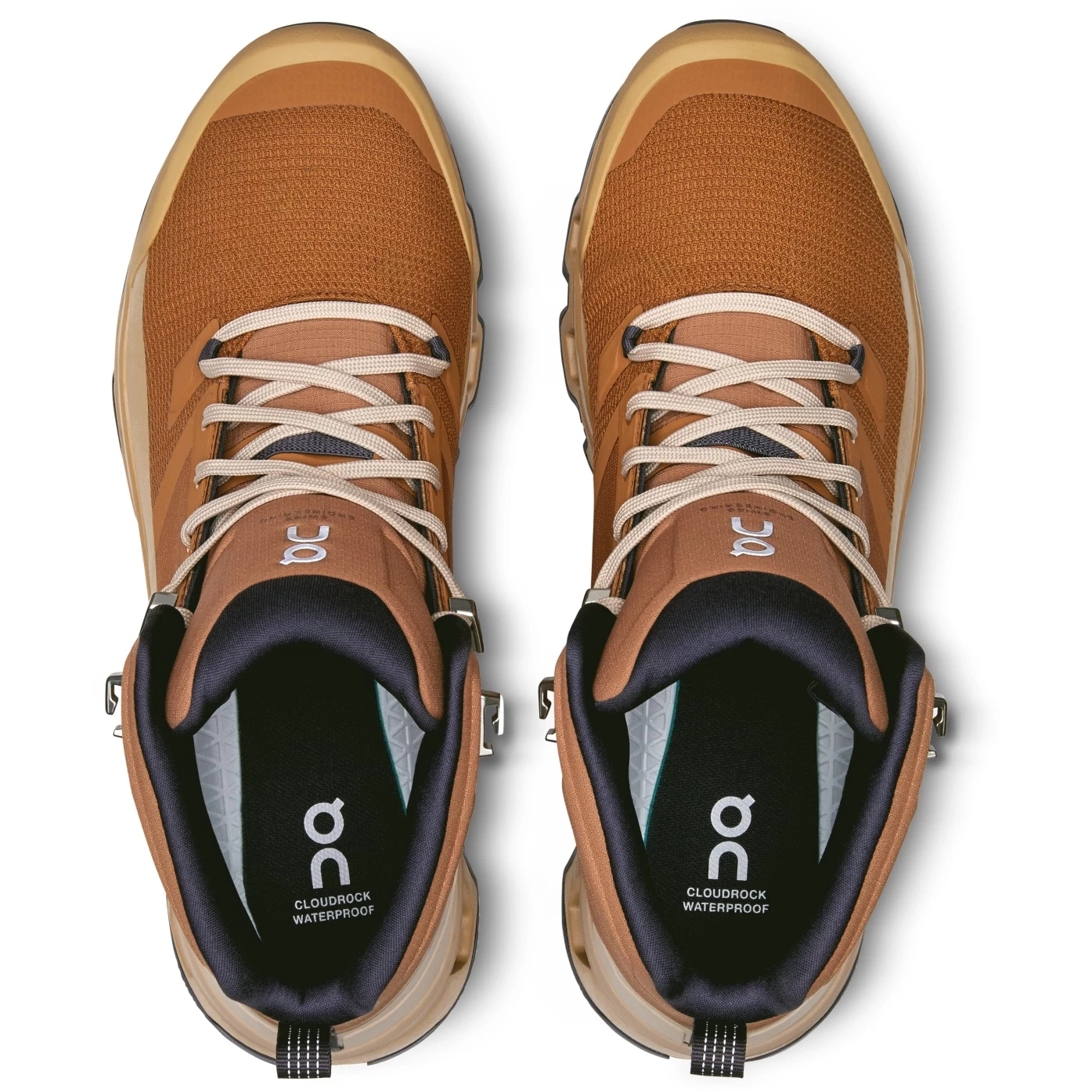 On Running On Cloudrock 2 Waterproof Wandelboots - Almond & Dune 4 On Running On Cloudrock 2 Waterproof Wandelboots - Almond & Dune - Afbeelding 2