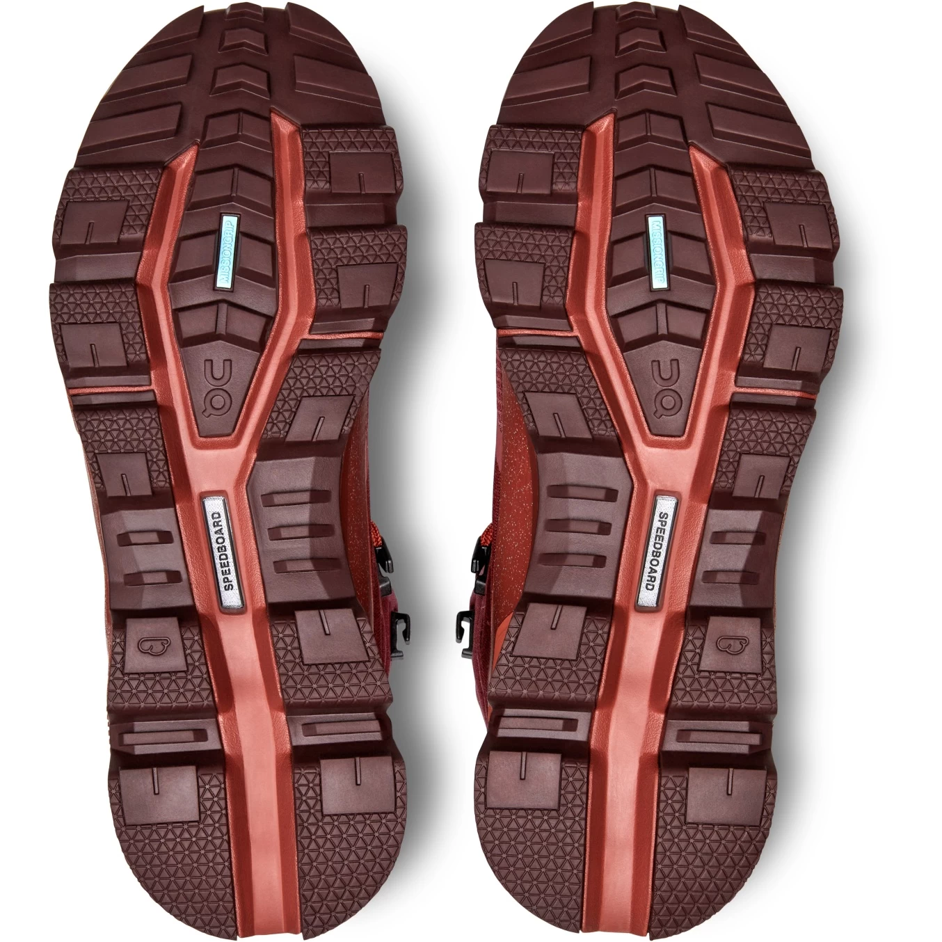 On Running On Cloudrock 2 Waterproof Dames Wandelboots - Beet & Auburn 6 On Running On Cloudrock 2 Waterproof Dames Wandelboots - Beet & Auburn - Afbeelding 4