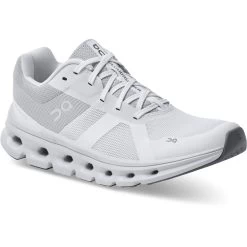 On Running On Cloudrunner Wide Women Running Shoes - White & Frost 15 On Running On Cloudrunner Wide Women Running Shoes - White & Frost -ON RUNNING Winkel on cloudrunner women running shoe white frost 6 1149237 1
