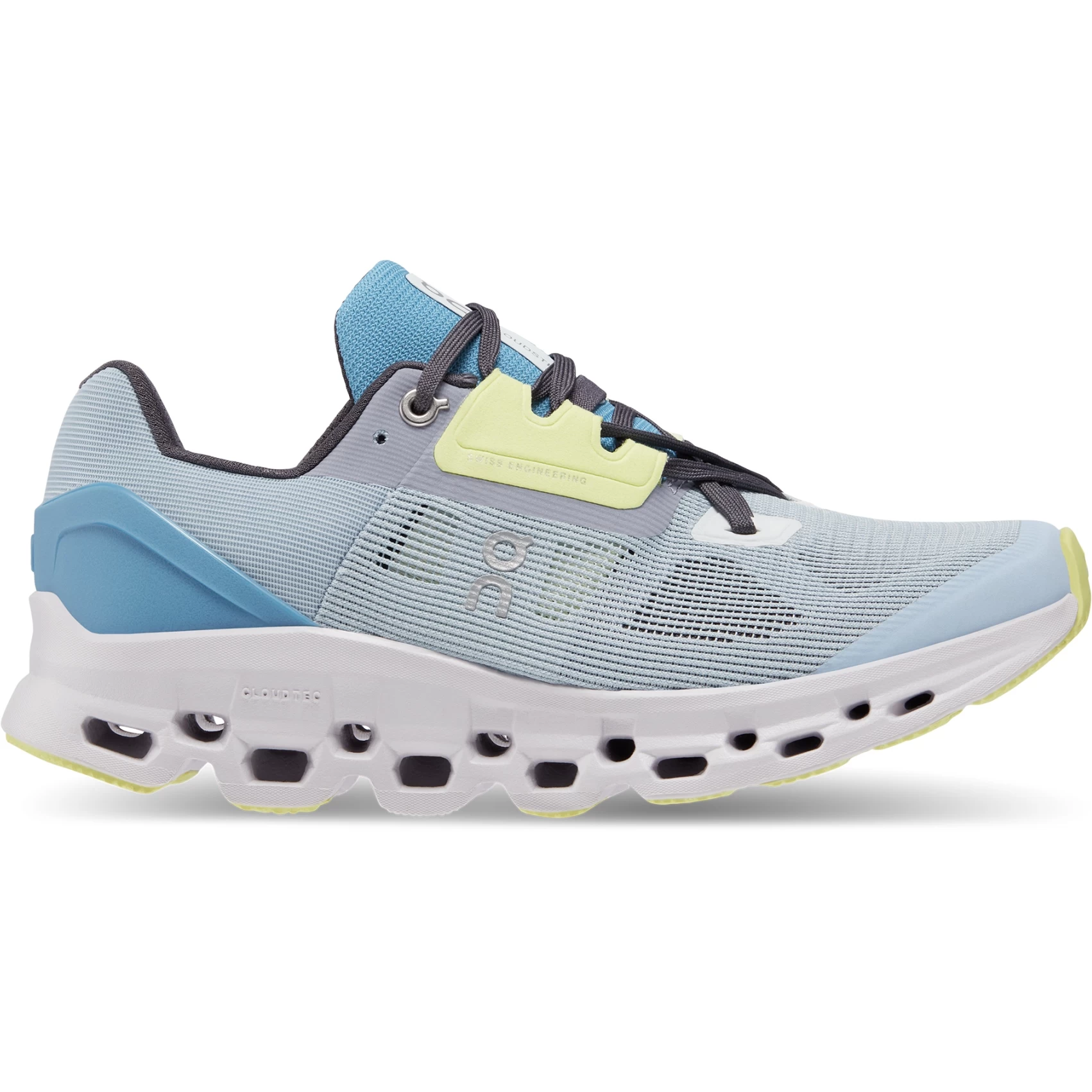 On Running On Cloudstratus Women Running Shoe - Chambray & Lavender 3 On Running On Cloudstratus Women Running Shoe - Chambray & Lavender