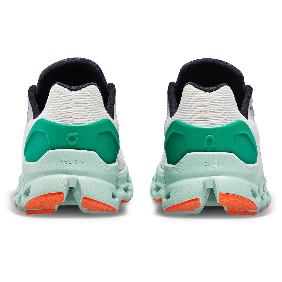 On Running On Cloudstratus Women Running Shoe - Undyed-White & Creek 8 On Running On Cloudstratus Women Running Shoe - Undyed-White & Creek - Afbeelding 6