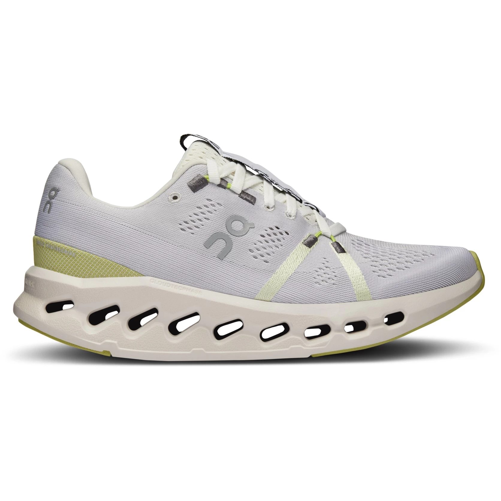On Running On Cloudsurfer Dames Hardloopschoenen - White & Sand 5 On Running On Cloudsurfer Dames Hardloopschoenen - White & Sand - Afbeelding 3