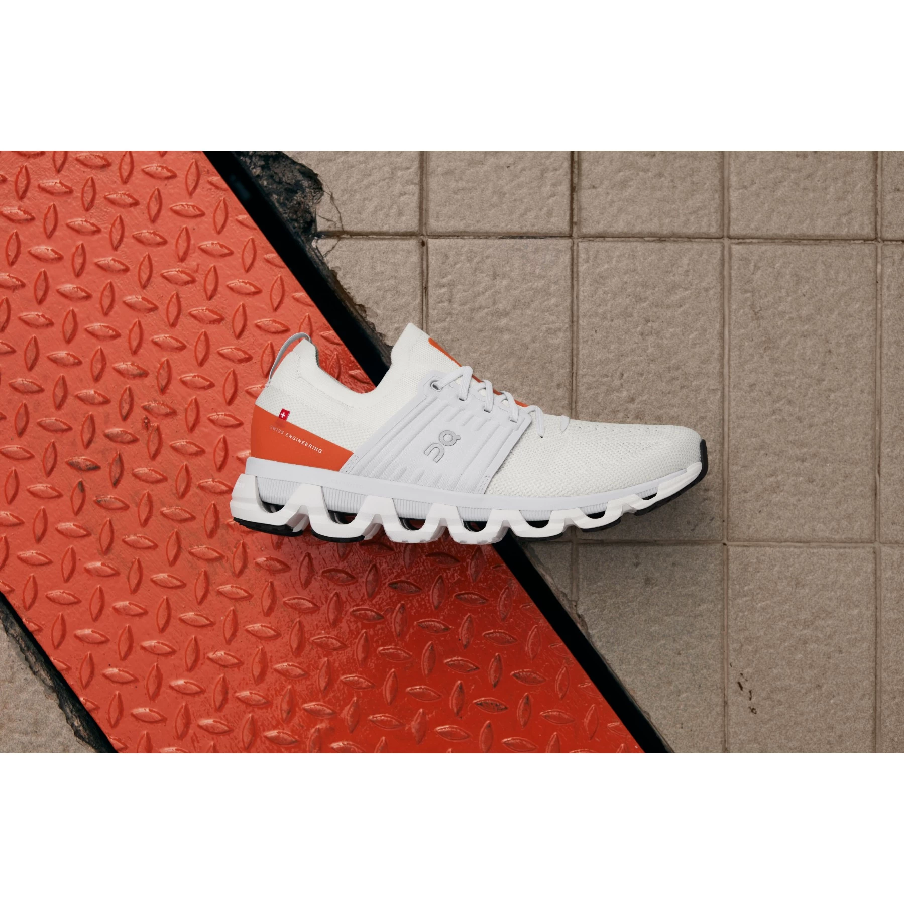 On Running On Cloudswift 3 Hardloopschoenen - Ivory & Flame 9 On Running On Cloudswift 3 Hardloopschoenen - Ivory & Flame - Afbeelding 7