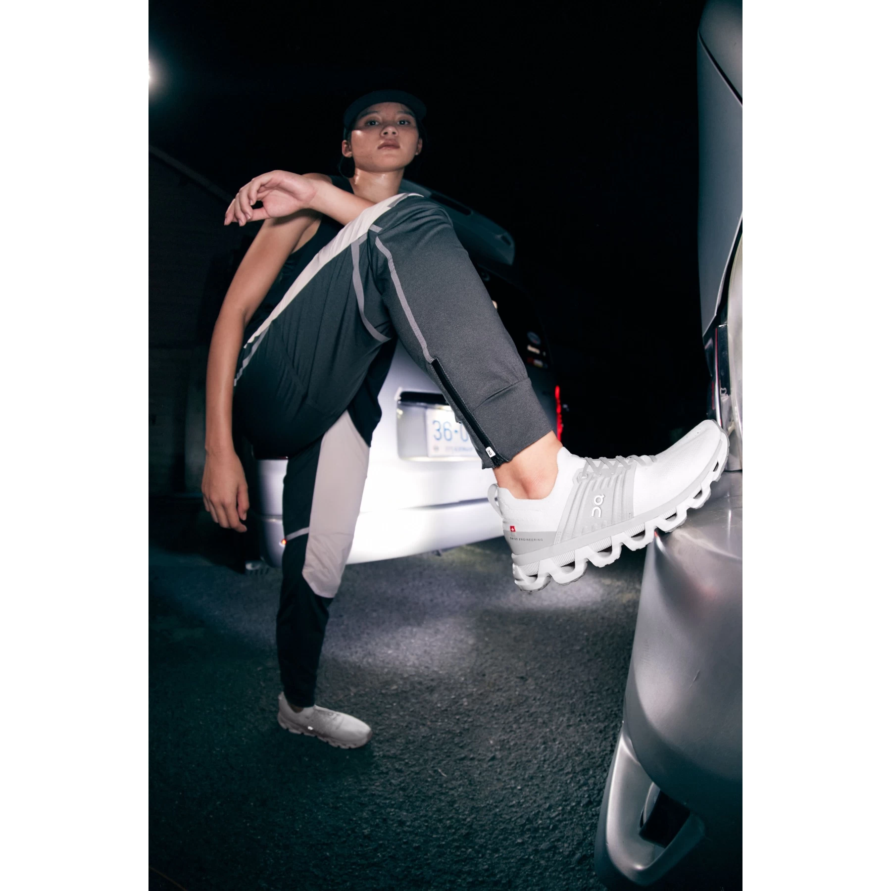 On Running On Cloudswift 3 Dames Hardloopschoenen - White & Frost 9 On Running On Cloudswift 3 Dames Hardloopschoenen - White & Frost - Afbeelding 7