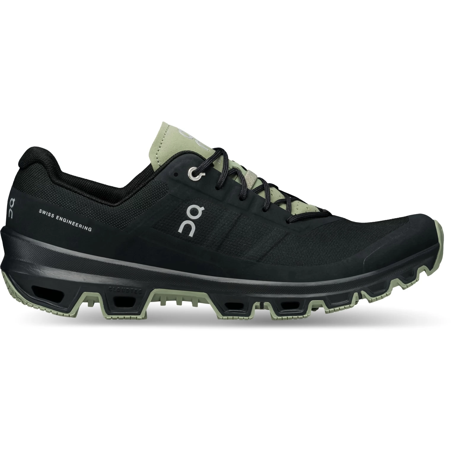 On Running On Cloudventure Trail Hardloopschoenen - Black & Reseda 3 On Running On Cloudventure Trail Hardloopschoenen - Black & Reseda