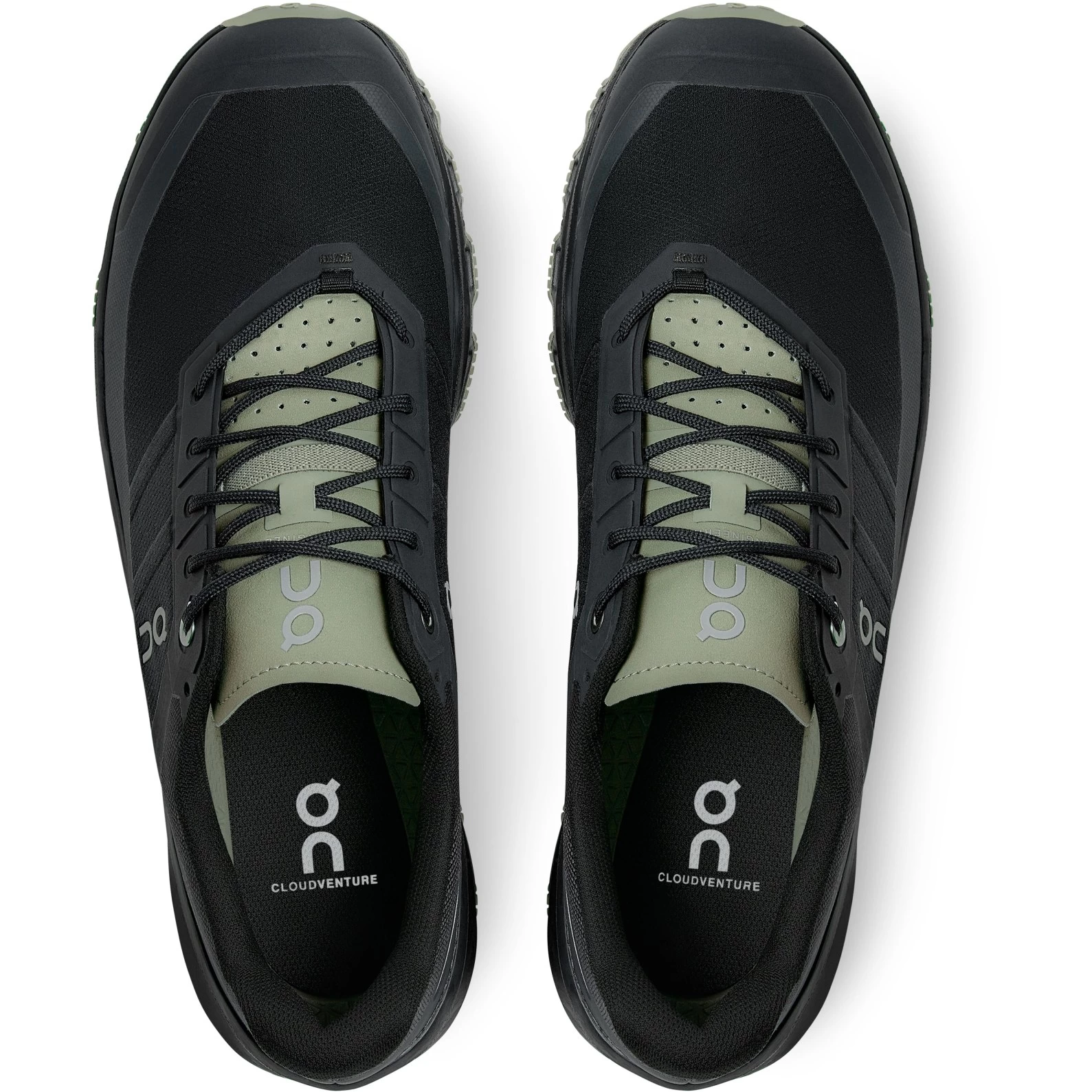 On Running On Cloudventure Trail Hardloopschoenen - Black & Reseda 5 On Running On Cloudventure Trail Hardloopschoenen - Black & Reseda - Afbeelding 3